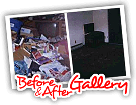Before Efficient Cleaning Service - After Efficient Cleaning Service