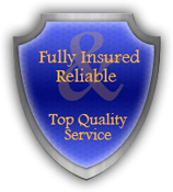  Fully Insured - Reliable - Top Quality Service Provider Badge