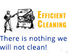 Efficient Cleaning in Milwaukee - There is Nothing We Will Not Clean